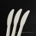 Biodegradable Corn Starch knife 6"  in USA/European Market